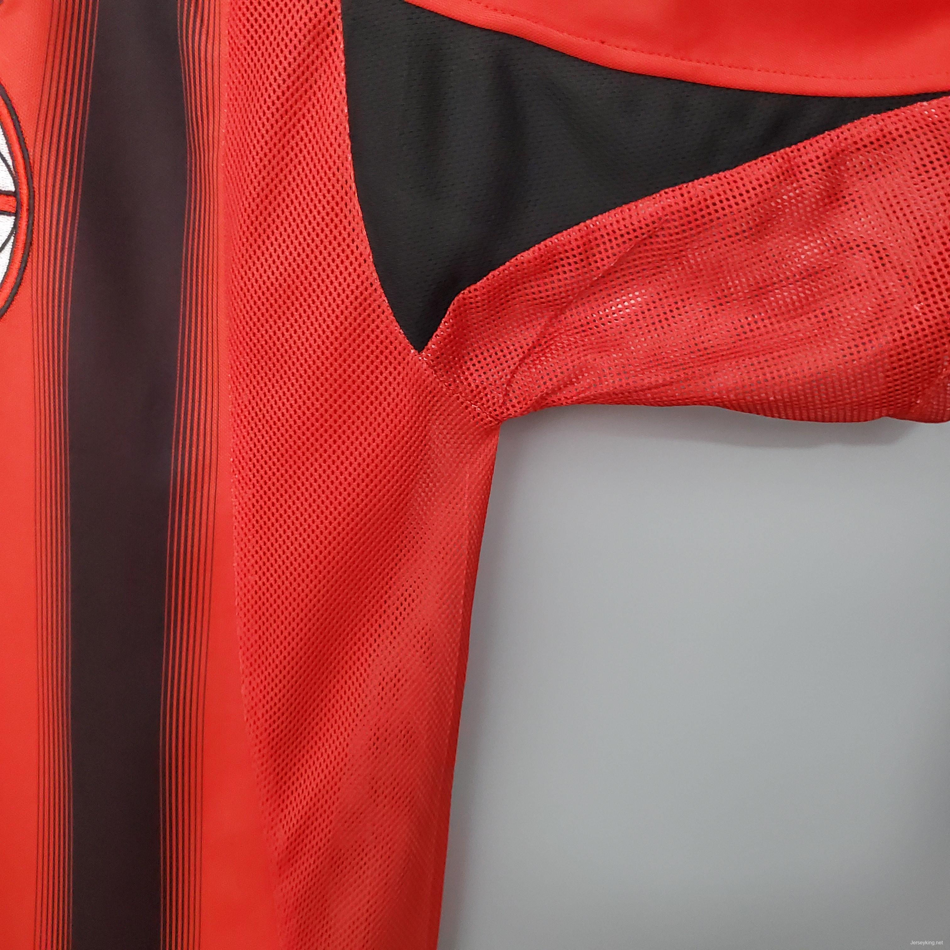 Retro 04/05 AC Milan home Soccer Jersey