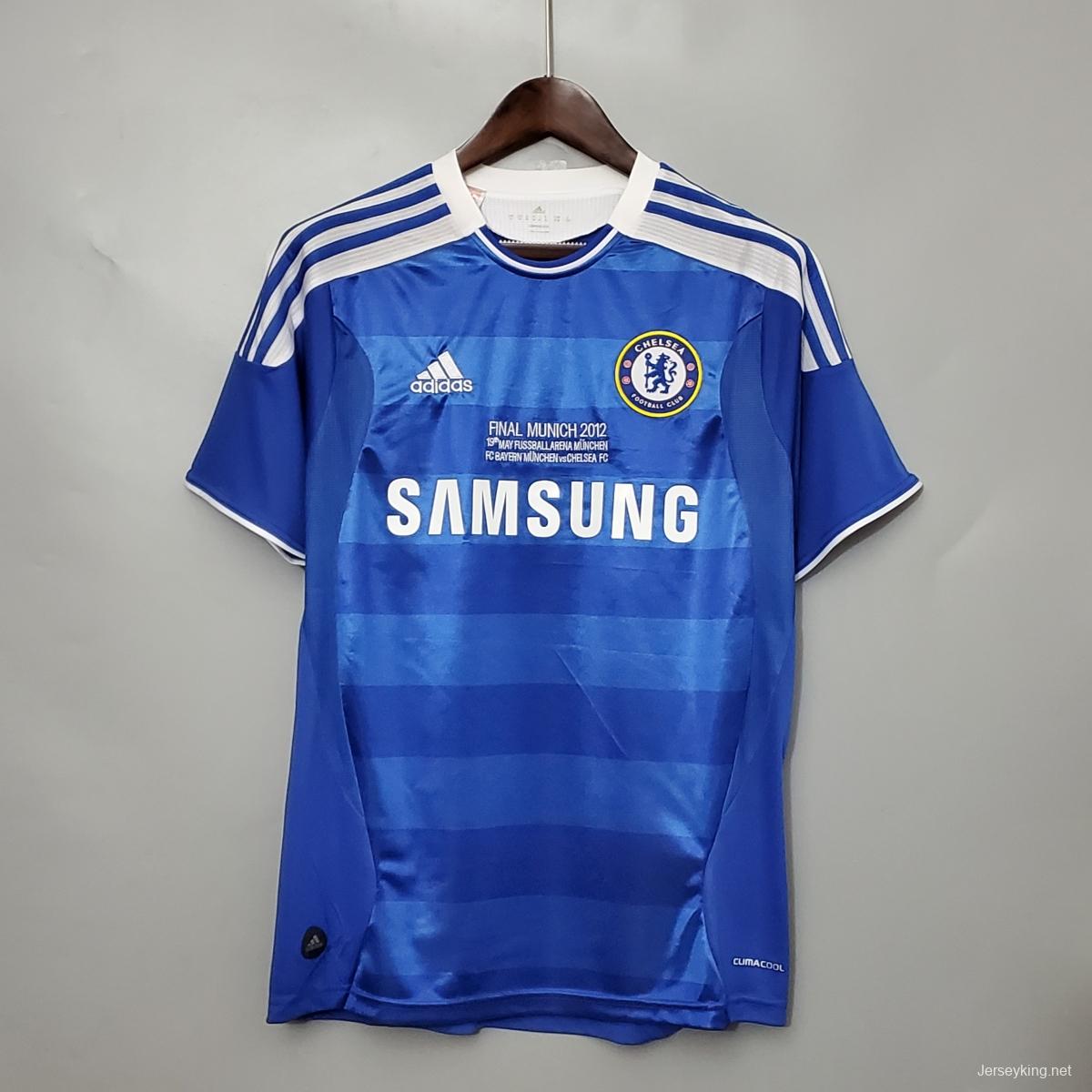 Retro 2012 Chelsea Champions League version home Soccer Jersey