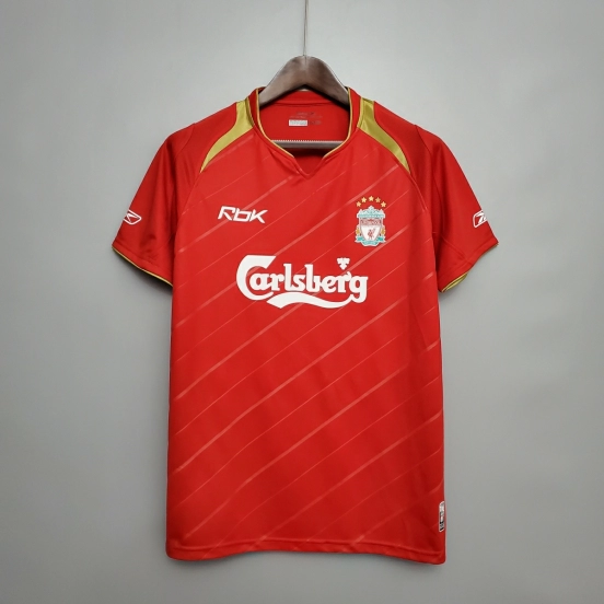 Retro 05/06 Liverpool home Soccer Jersey