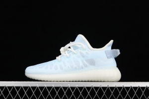 Adidas Yeezy Boost 350V2 Lce Blue GW2869 Darth Coconut 350 second generation ice silk series ice crystal blue BASF popcorn