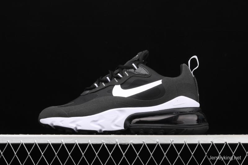 NIKE Air Max 270React new high frequency mesh function half palm air cushion cushion running cloth shoes CI3866-004