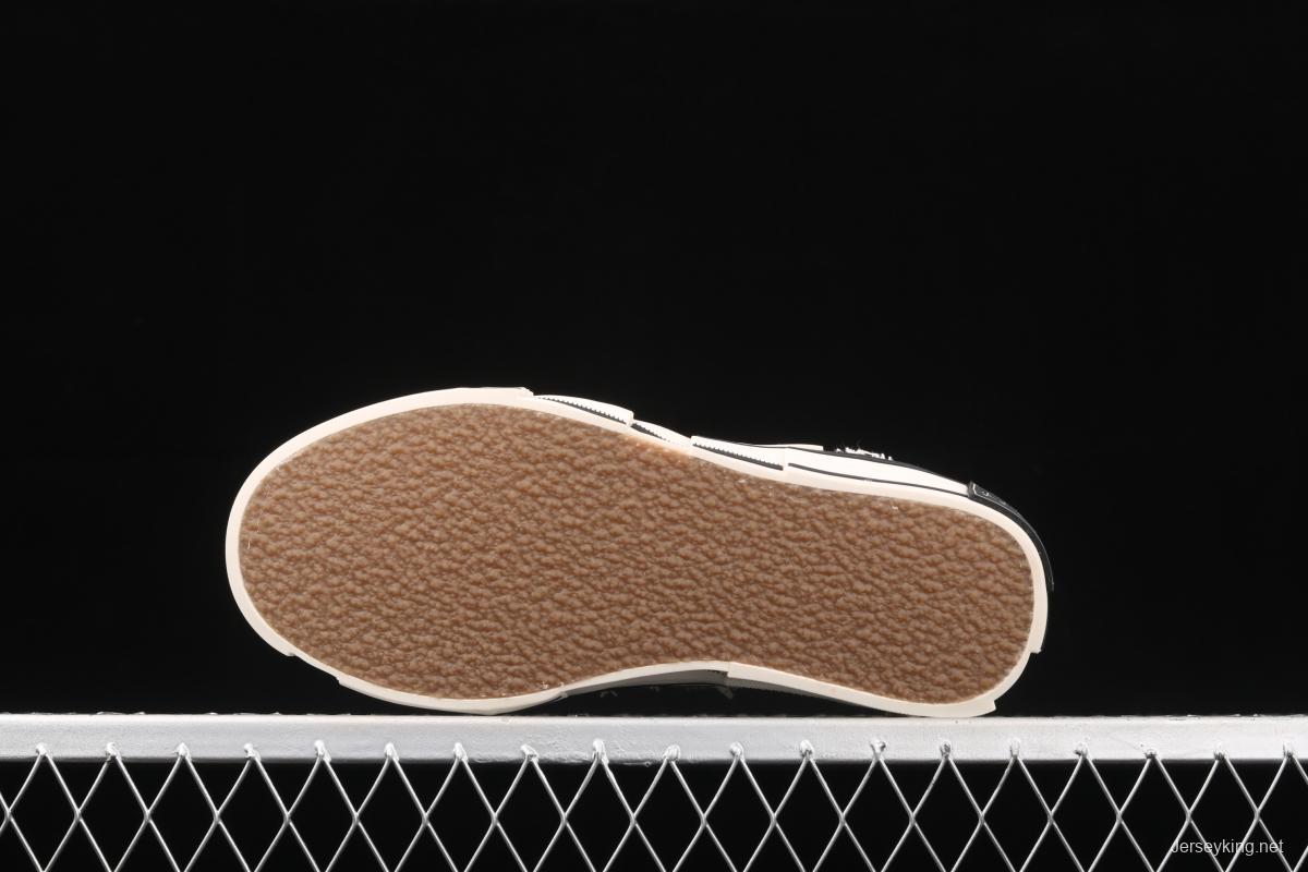 IMPACT x VESSEL G.O.P. LOW deconstructs overlapping thick-soled cork low-side high canvas vulcanized board shoes