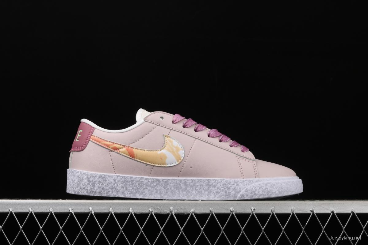 NIKE Blazer Low Prm Trail Blazers low-top skateboard shoes CZ8688-666