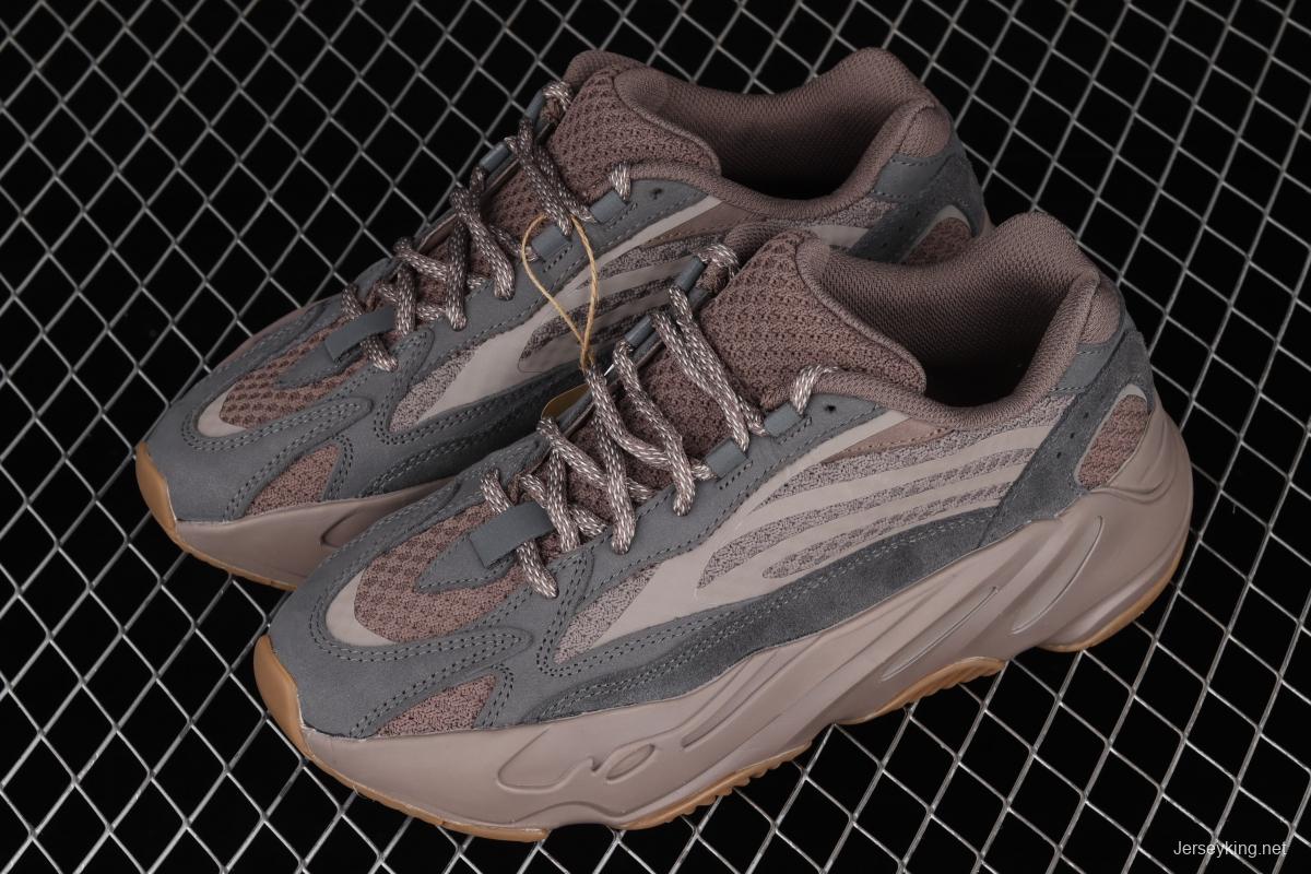 Adidas Yeezy Boost 700 Enflame Amber GZ0724 coconut 700black gray coconut 3M reflective running shoes BASF popcorn outsole