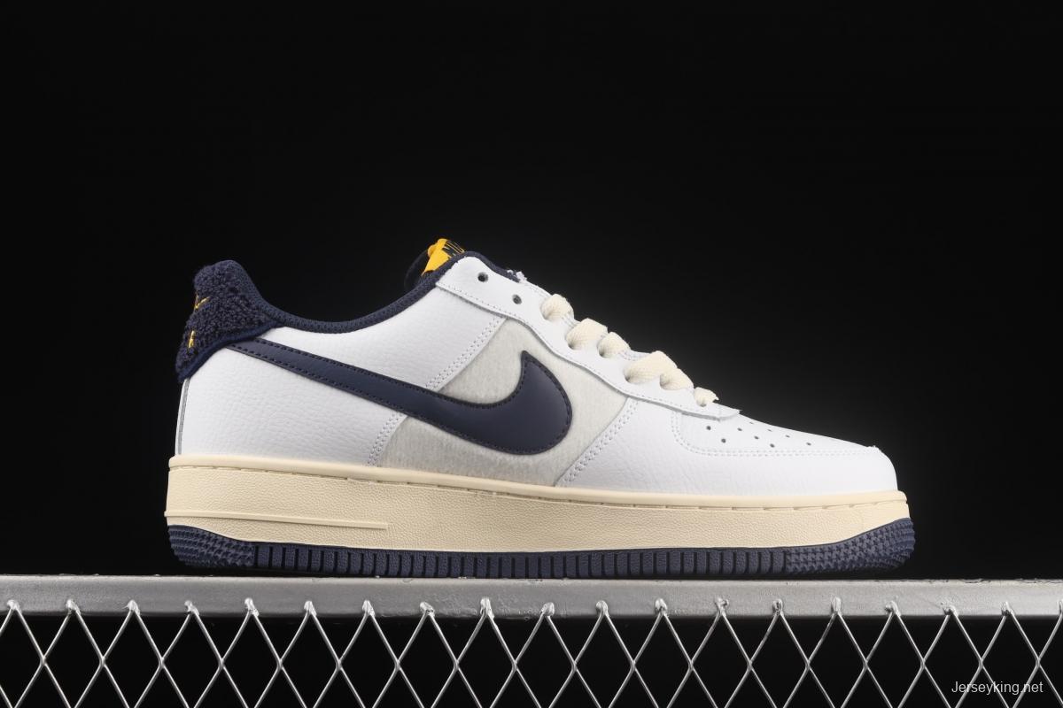 NIKE Air Force 11407Low sail white blue low-top casual board shoes DO5220-141,