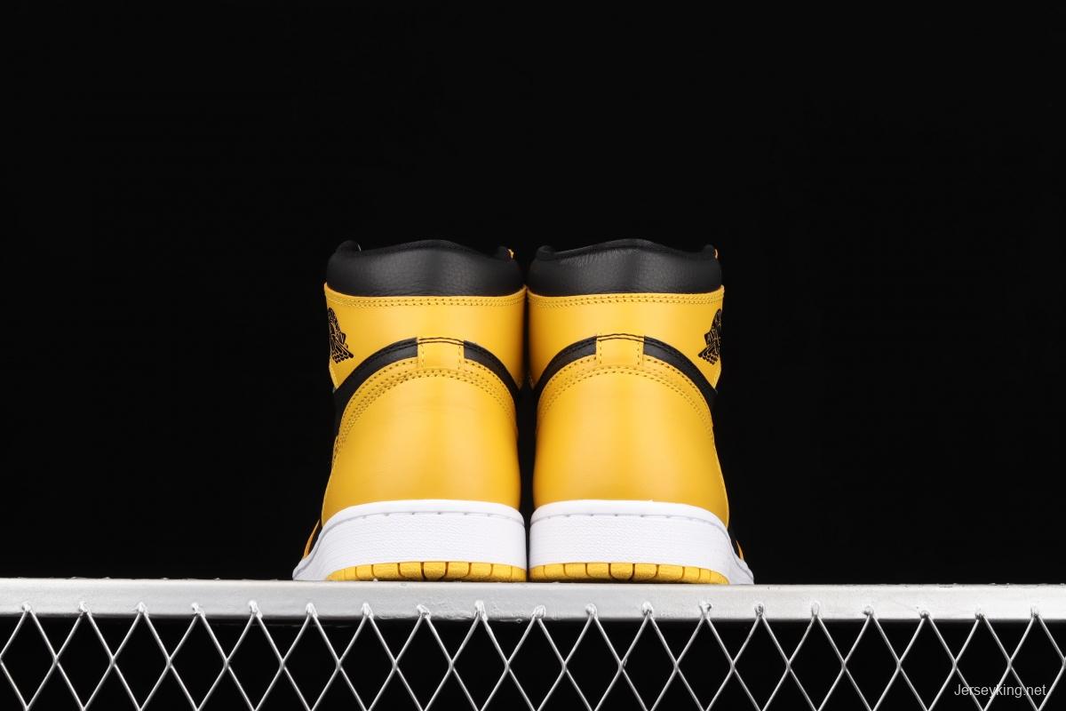 Air Jordan 1 High OG Pollen black and yellow 555088-701