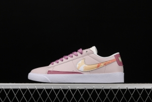 NIKE Blazer Low Prm Trail Blazers low-top skateboard shoes CZ8688-666