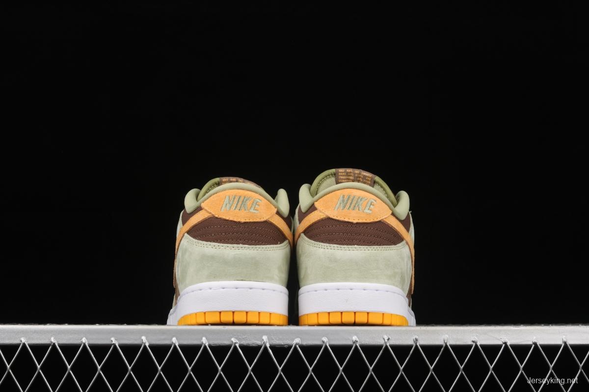 NIKE SB DUNK Low Prm green brown orange SB rebound fashion casual board shoes DH5360-300