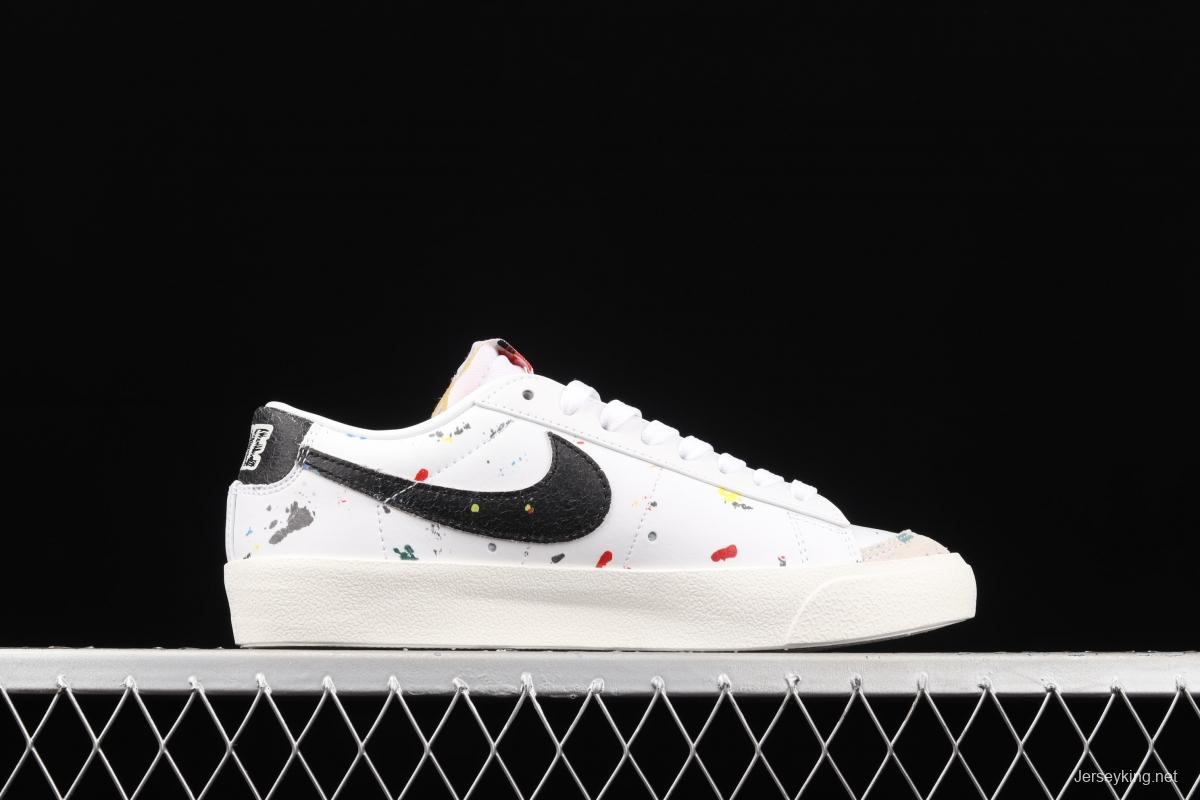 NIKE Blazer Low'77 Vintage White/Light Blue/Grey Classic Trail Blazers low-end leisure sports board shoes DJ1517-100