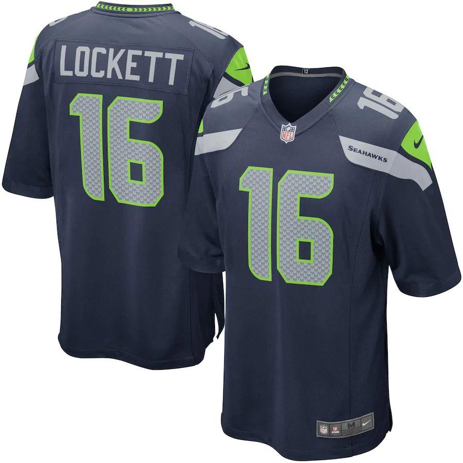 Youth Tyler Lockett College Navy Player Limited Team Jersey