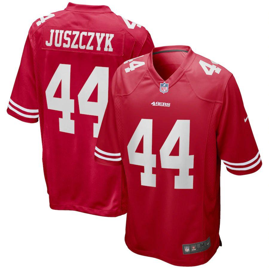 Men's Kyle Juszczyk Scarlet Player Limited Team Jersey