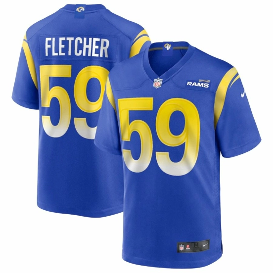 Men's London Fletcher Royal Retired Player Limited Team Jersey