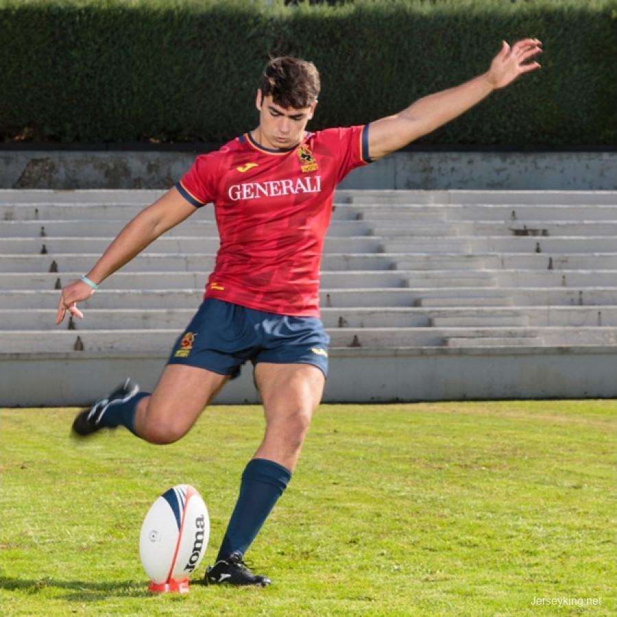 Spain 2021 Men's Home Rugby Jersey