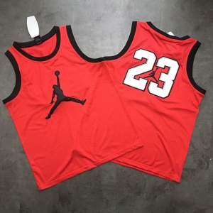 Men's Michael Jordan Red Retro Classic Team Jersey