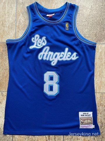 Men's Kobe Bryant Blue Retro Classic Team Jersey