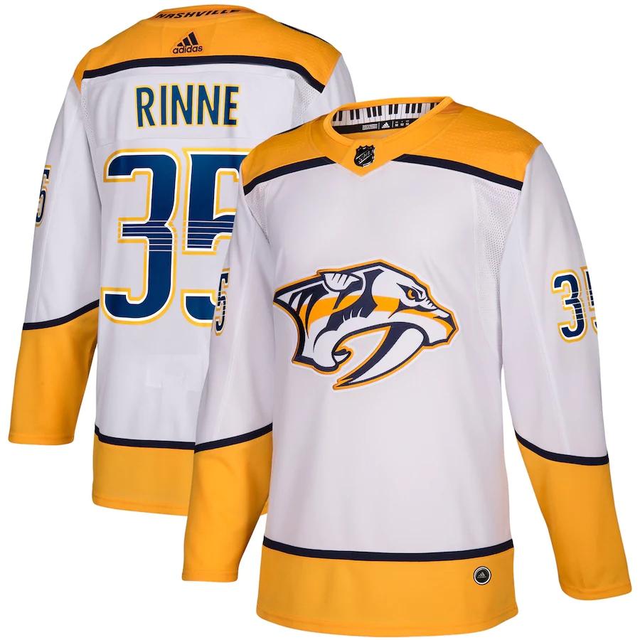 Women's Pekka Rinne White Away Player Team Jersey