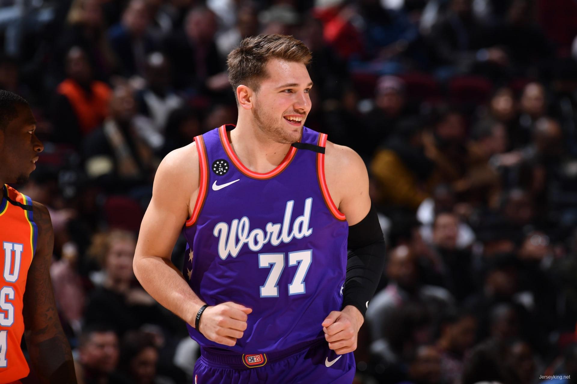 Men's Luka Dončić All-Star World Rising Stars Game Jersey