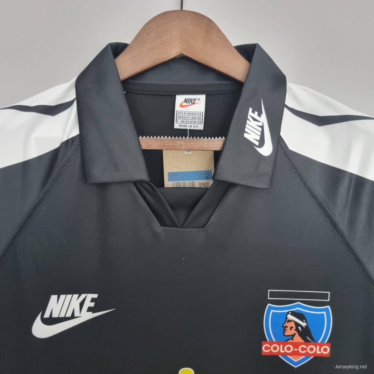 Retro 1995 Colo Colo away Soccer Jersey