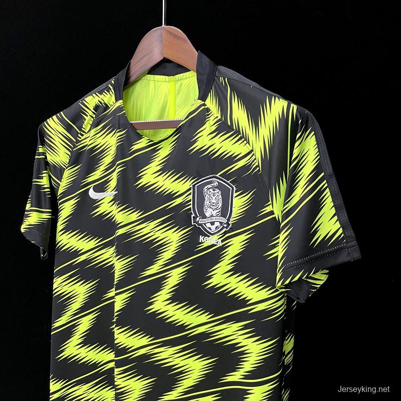 22/23 Korea Pre-match Training Fluorescent Green