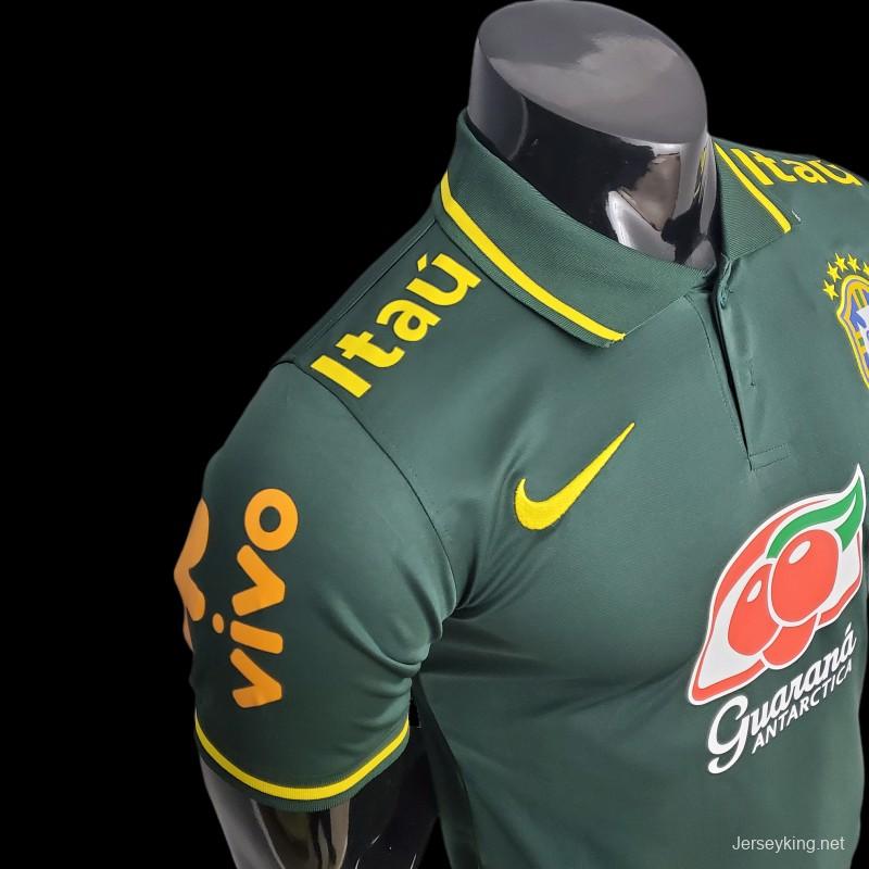 2022 POLO Brazil Pre-match Dark Green