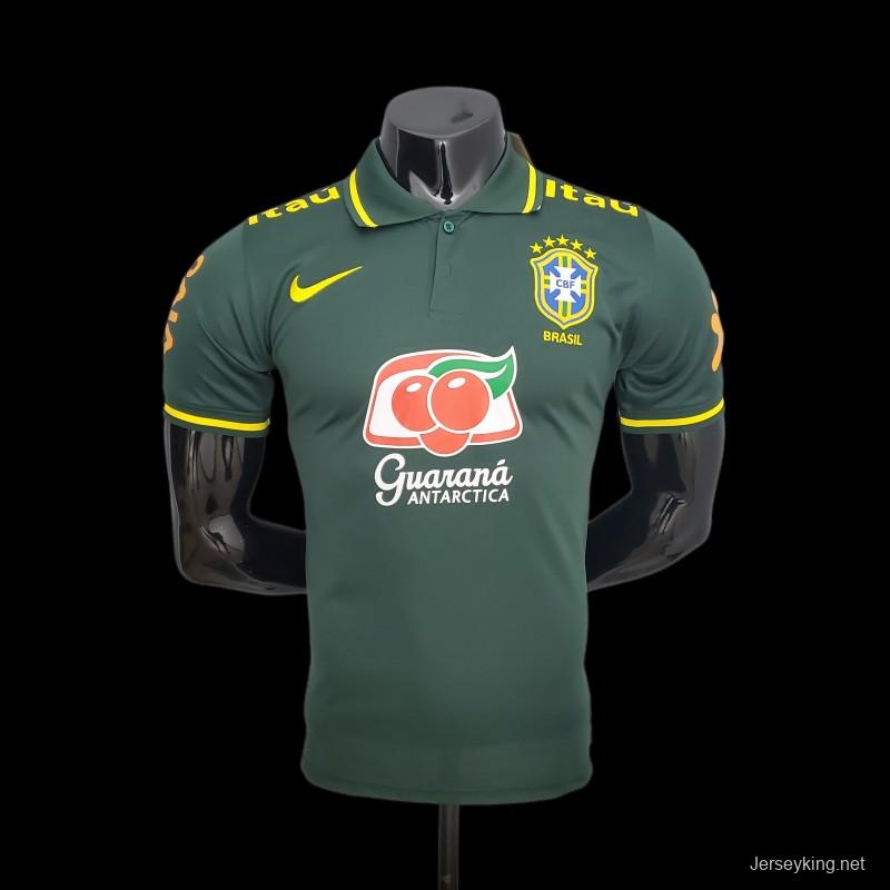 2022 POLO Brazil Pre-match Dark Green