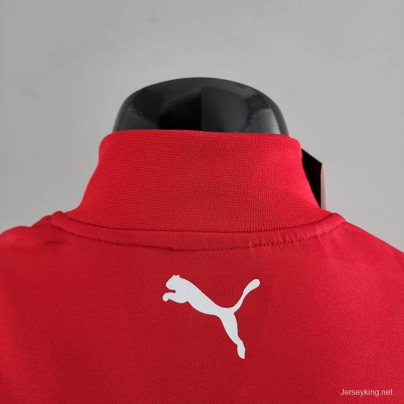 2022 F1 Ferrari Red Vest #0002
