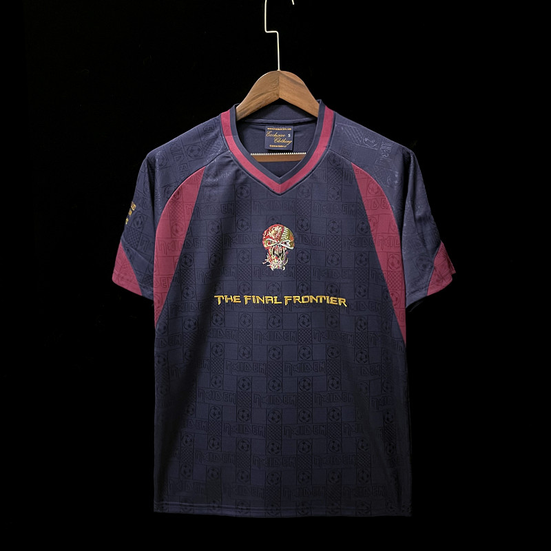 Retro 2010 West Ham Iron Maiden Home Soccer Jersey