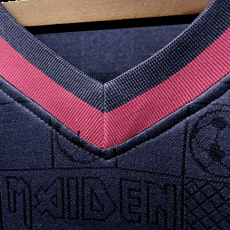 Retro 2010 West Ham Iron Maiden Home Soccer Jersey