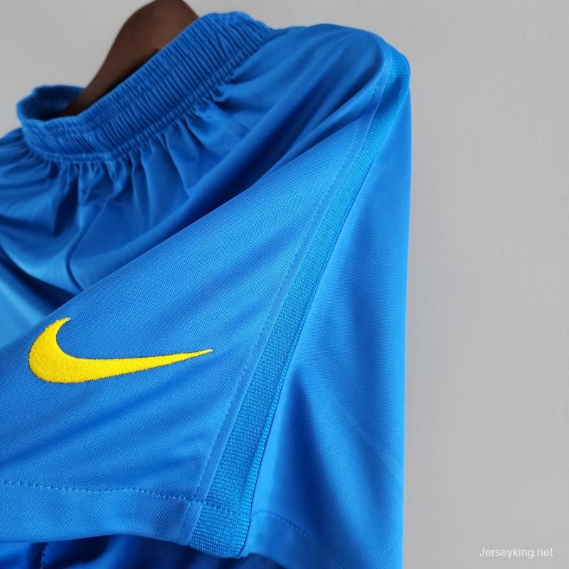 2022 Brazil Shorts Blue