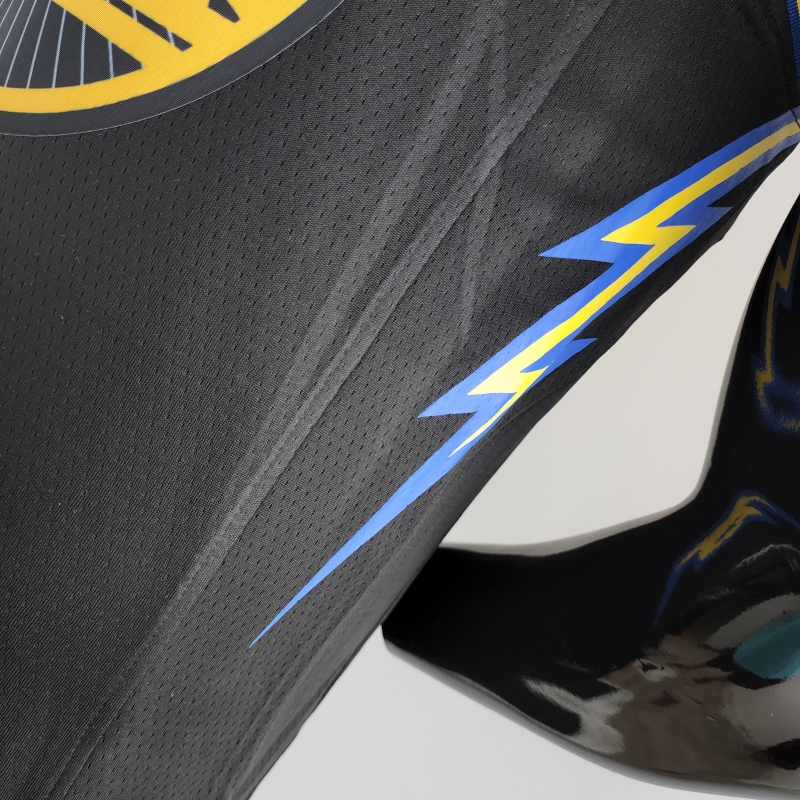 2022 75th Anniversary KUMINGA #00 Warriors City Edition Black NBA Jersey