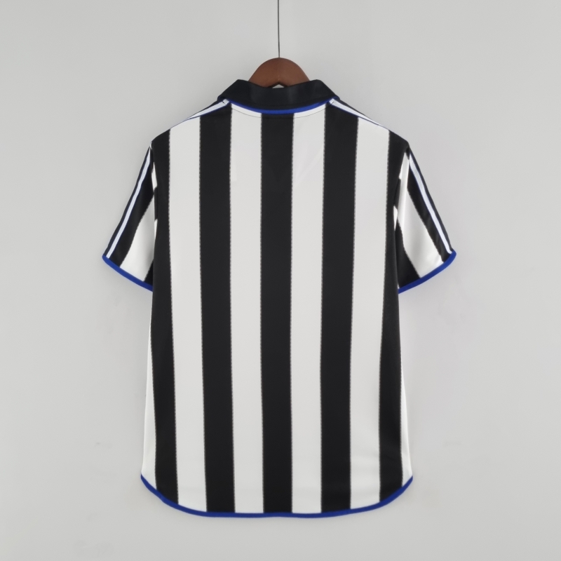 Retro 00/01 Newcastle United Home Soccer Jersey