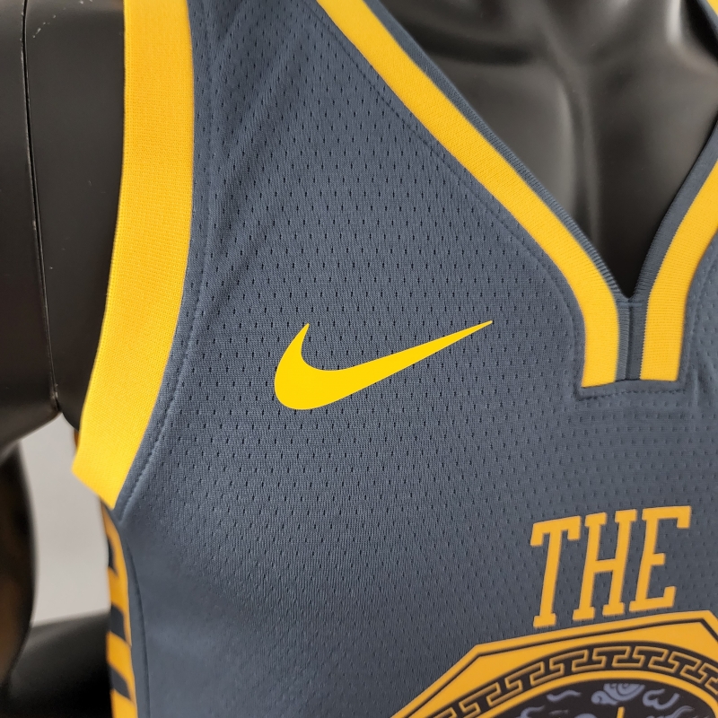 2018 PAYTON II#0 Golden State Warriors Grey NBA Jersey