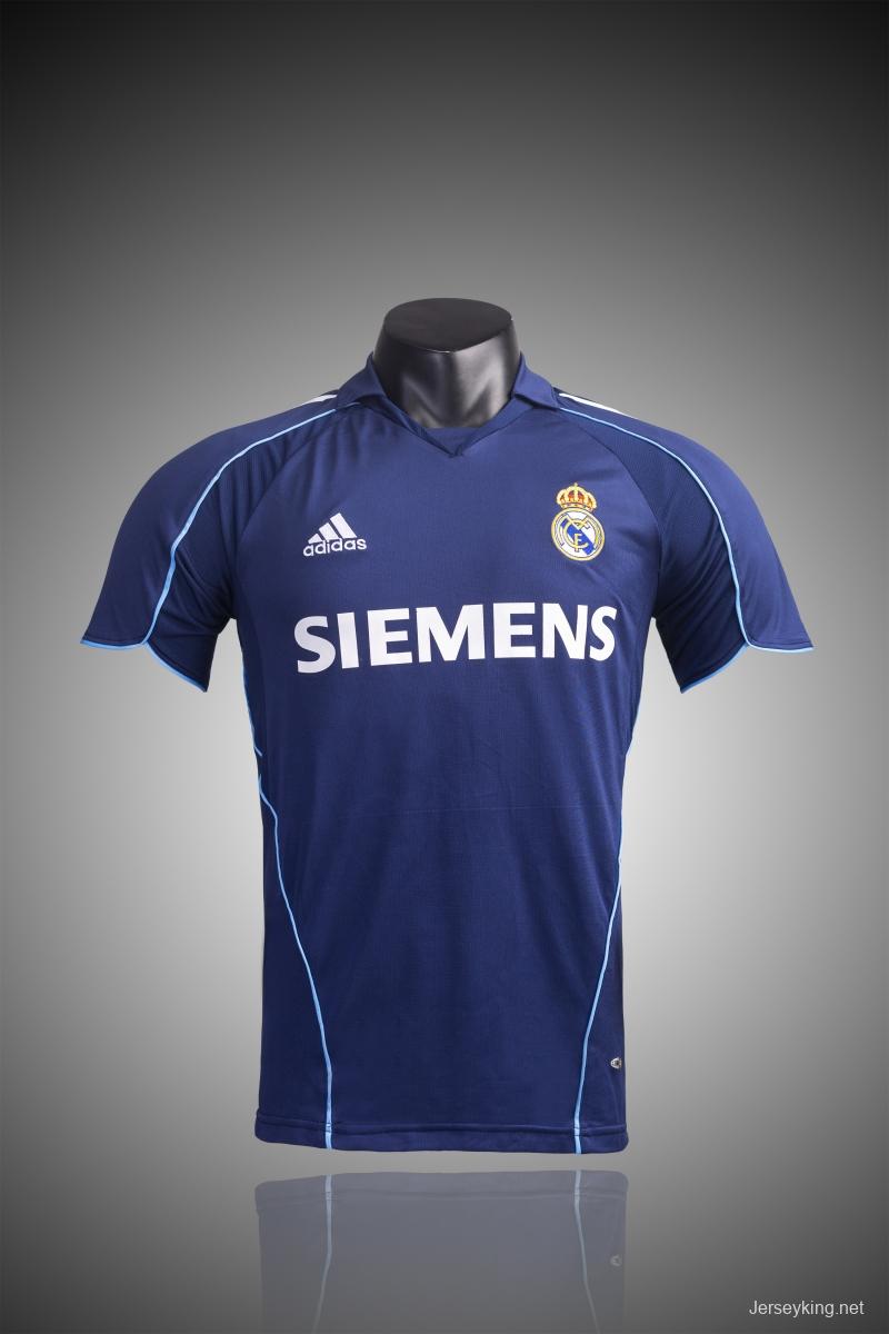 RETRO 05/06 Real Madrid Away Soccer Jersey