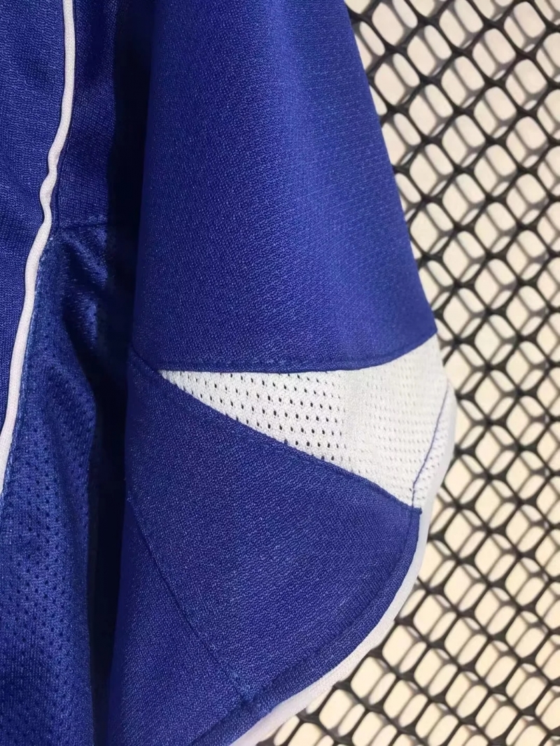 Retro 2004 Brazil Away Blue Jersey