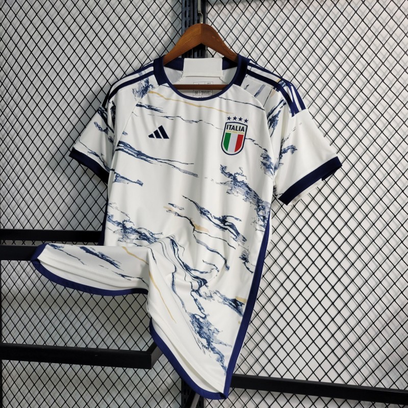 Retro 2023 Italy Away White Jersey