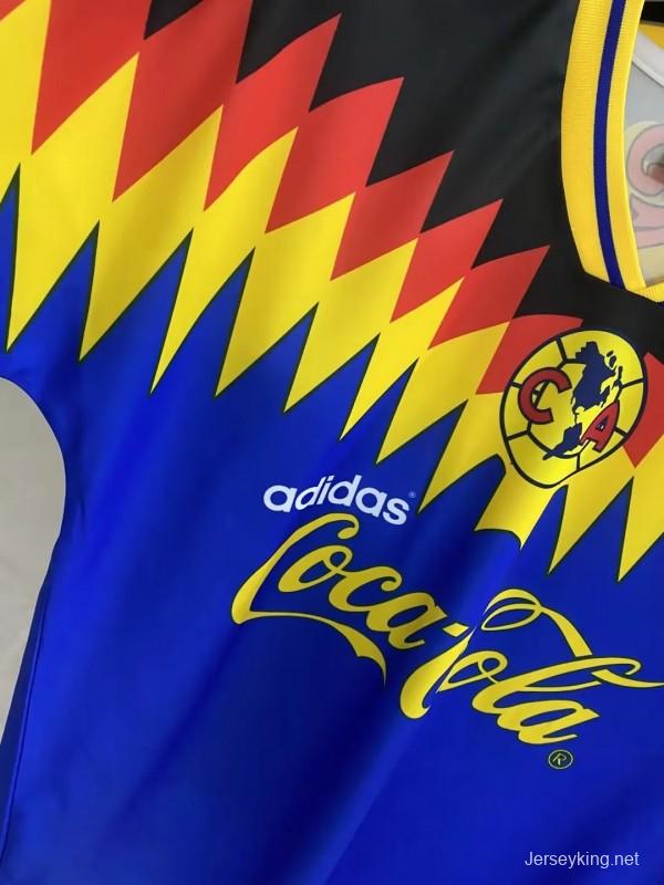 Retro 94/95 Club America Away Blue Jersey