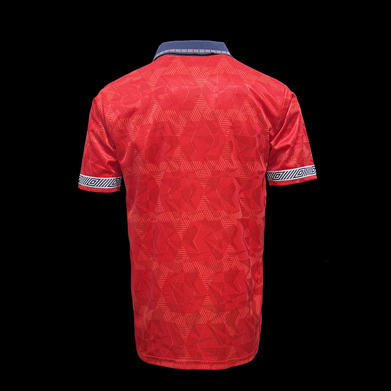 Retro 1990 England Red