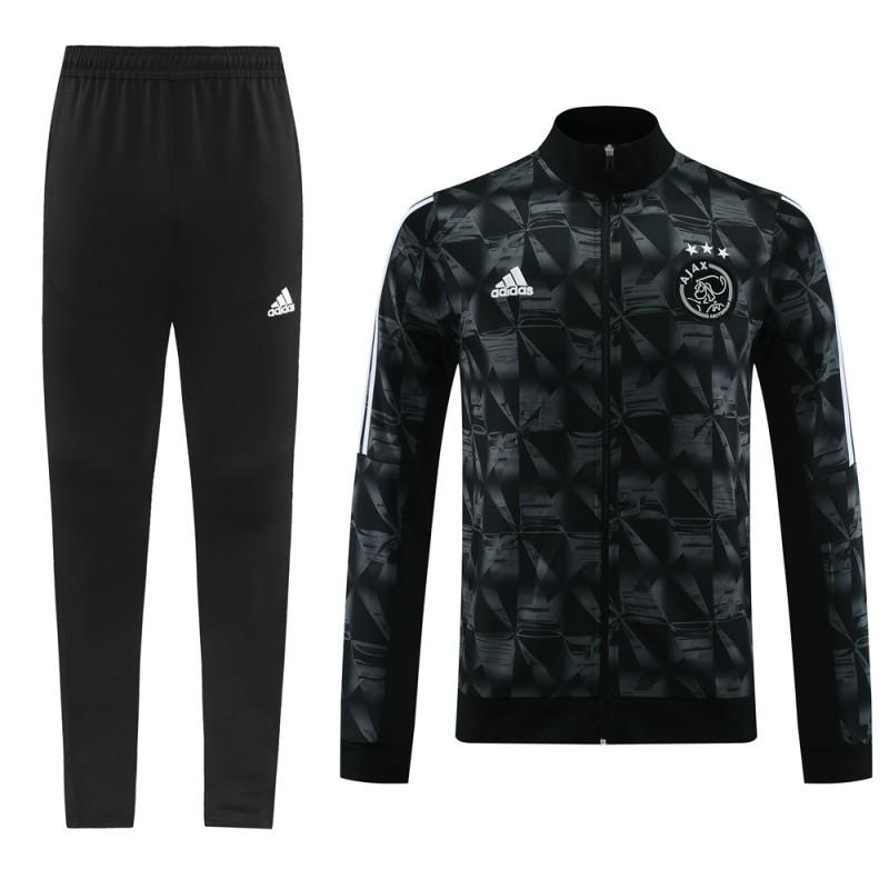 23/24 Ajax Black Full Zipper Jacket+Pants