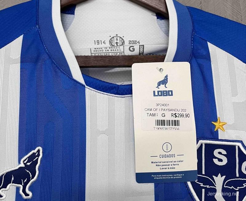 24/25 Paysandu Home Jersey