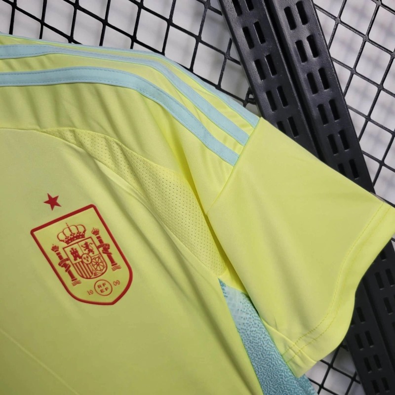 2024 Spain Away Yellow Jersey