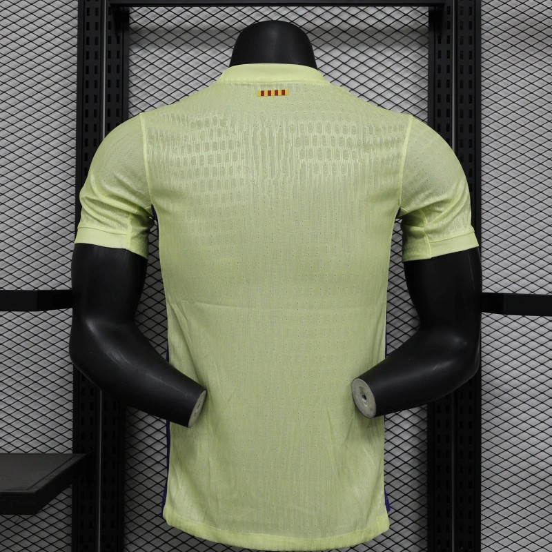 25/26 Player Version Barcelona 125th Anniversary Special Edition Light Green Jersey