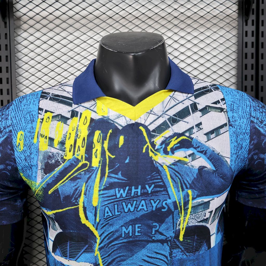2025/26 Player Version Manchester City Blue Special Edition Jersey