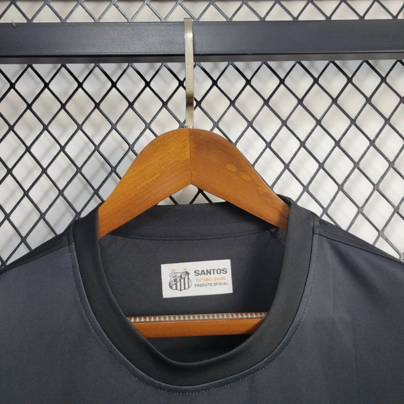 25/26 Santos Black Casual Jersey