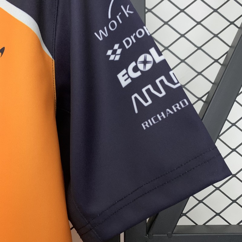 2025 Polo F1 Formula Orange Mclaren Norris Jersey