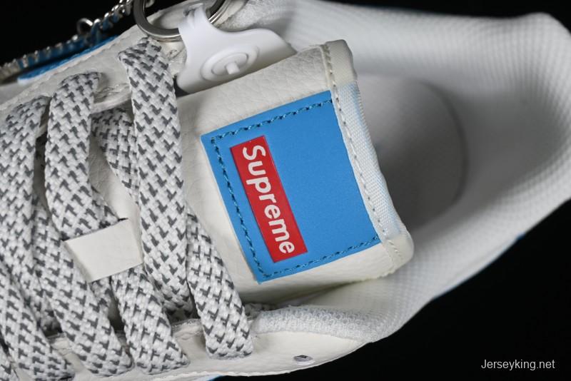 Nike Supreme x Air Force 1'07 Low Casual Sneakers in Lake Blue - HD1968-024