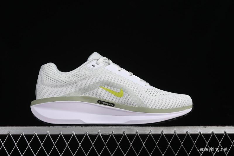 Nike Zoom Winflo 11 Lunar Mesh Breathable Running Shoes with Cushioning - FJ9510-102