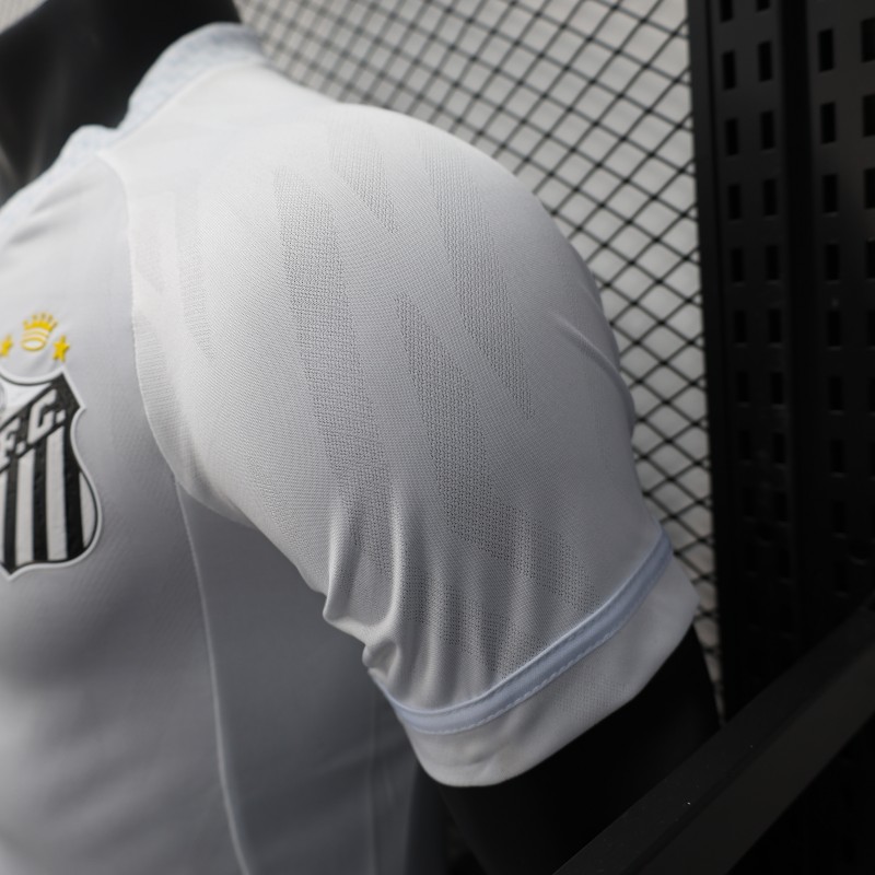 Player Version 25/26 Santos Home Jersey Without Sponsors