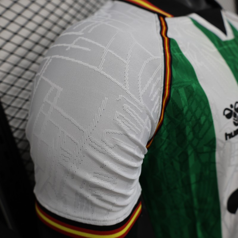 Player Version 25/26 Real Betis Green and White Jersey with Special Edition Design