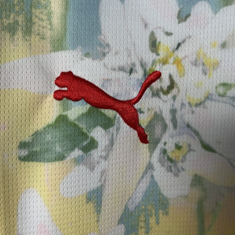 25/26 RB Salzburg White with Floral Pattern Jersey