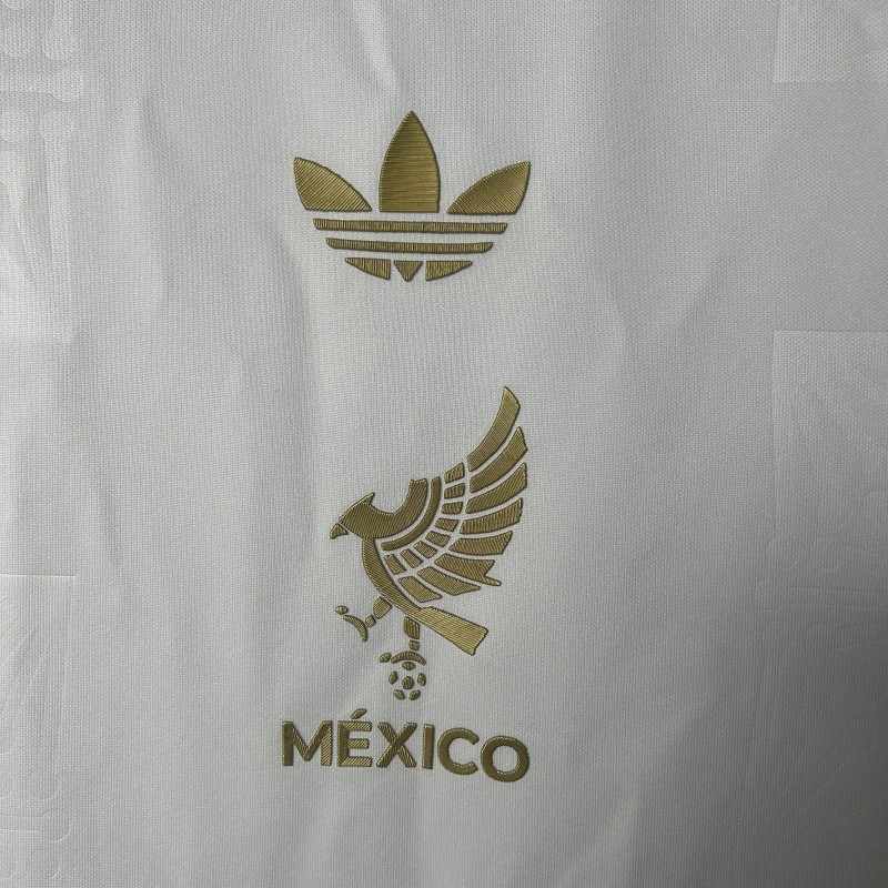 2025 Mexico Gold Cup WHITE Jersey